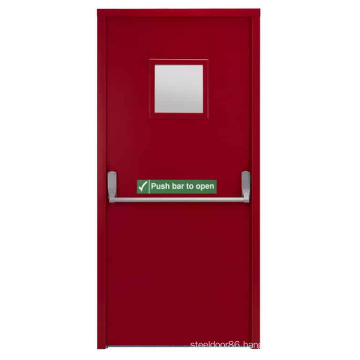 Hot Selling Cheap Custom Steel Exterior Modern External Fireproof Door